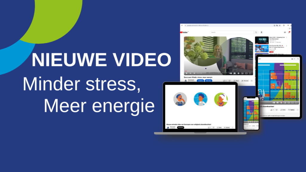 Nieuwe video: Minder stress, meer energie